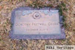 Dorothy Mozelle Fretwell Geiser