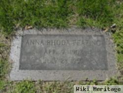 Anna Rhoda Fearing