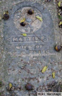 Mattie F. Ellis