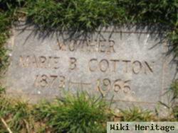 Marie B Cotton