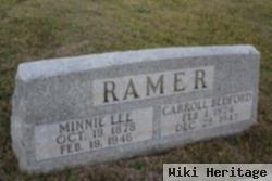 Minnie Lee Mcalpin Ramer