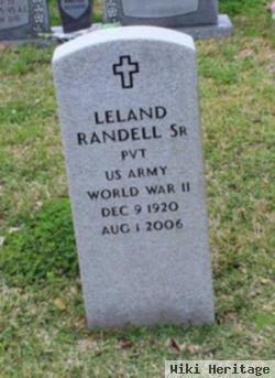 Leland "mutt" Randall, Sr