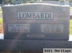 Ada Eugenia Williams Lombardi