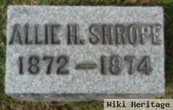 Allie H. Shrope