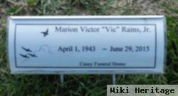 Marion Victor "vic" Rains, Jr