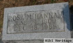 Rosa M. Hannah