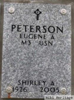 Shirley A Peterson