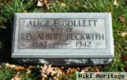 Alice E Beckwith