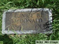 Eunice B Mcdonald