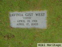 Lavinia "vinnie" Gist West