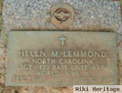 Helen M Lemmond