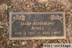 Mary Rosamond Jones