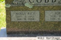 May Etta "molly" Rice Cobb