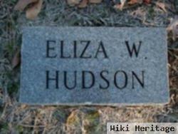 Eliza Williams Hudson