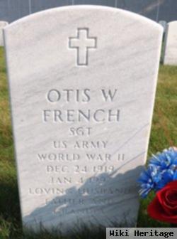 Otis W French