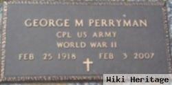 Cpl George Maxwell Perryman