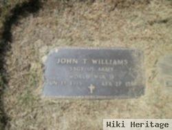 John T Williams