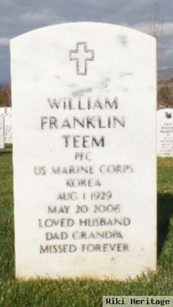 William Franklin Teem