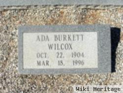 Ada Burkett Wilcox