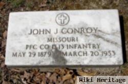 John J Conroy