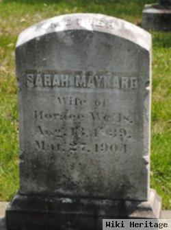 Sarah Maynard Wells