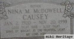 Nina M. Mcdowell Causey