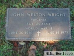 Sgt John Welton Wright