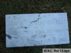 Owen Clement "jack" Gruber