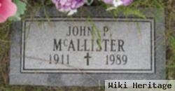 John Patrick "shorty" Mcallister