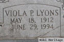 Viola P Lyons Fluitt