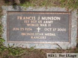 Francis J Munson