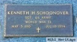 Sgt Kenneth H Schoonover