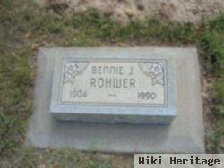 Bernhardt J. "bennie" Rohwer