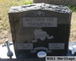 Matthew Dee Thompson