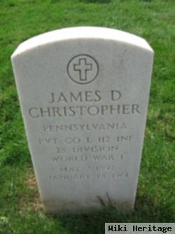 James D Christopher