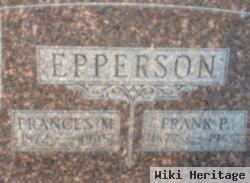 Frances Matildia Barnhill Epperson