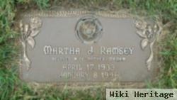 Martha J Ramsey