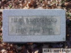 Flora B. Underwood