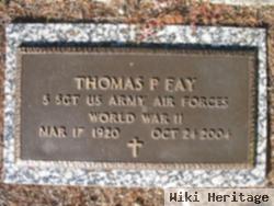 Sgt Thomas P Fay