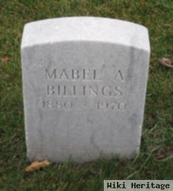 Mabel A Billings