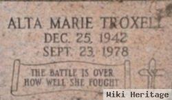 Alta Marie Troxell