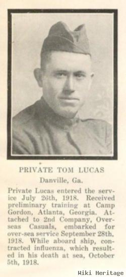 Pvt J. Tom Lucas