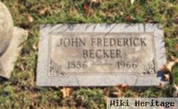 John Frederick Becker