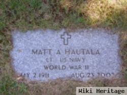 Matt A. Hautala