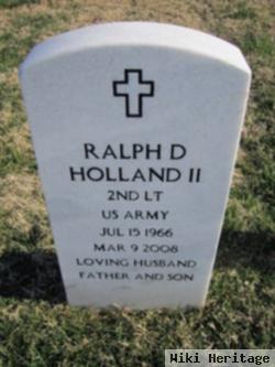 Ralph D. Holland, Ii