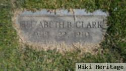 Elizabeth B Clark