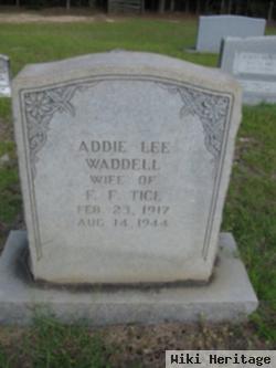 Addie Lee Waddell Tice