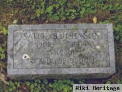 Sallie B. Johnson