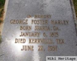 George Foster Harley, Sr