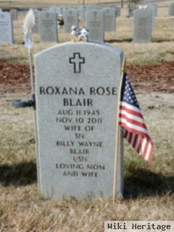 Roxana Rose "roxie" Mccasland Blair